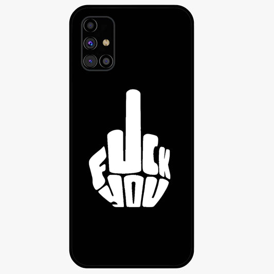 Rebel Mode On Glass Case showing flat back view with bold rebellious typography artwork and glossy glass finish.