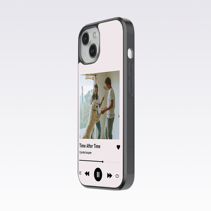 Custom Song With Custom Photo Glass Case