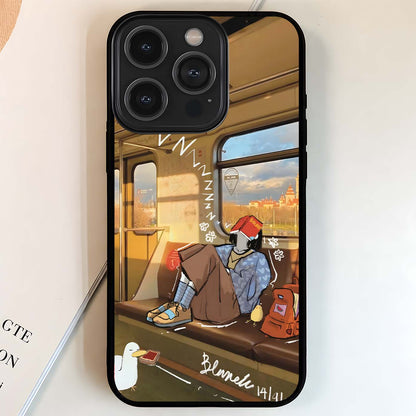 The Quiet Journey Glass Case