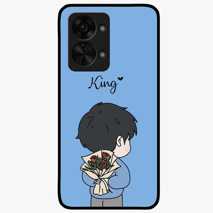 Love in My Hands Custom Name Glass Case for OnePlus Nord 2T |1+Nord 2T