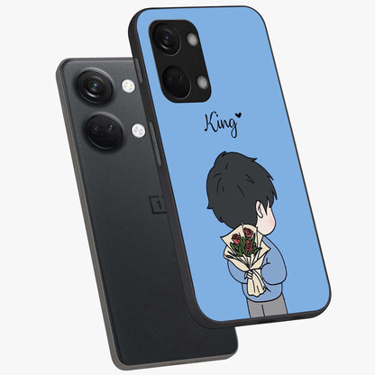 Love in My Hands Custom Name Glass Case for OnePlus Nord 3 |1+Nord 3