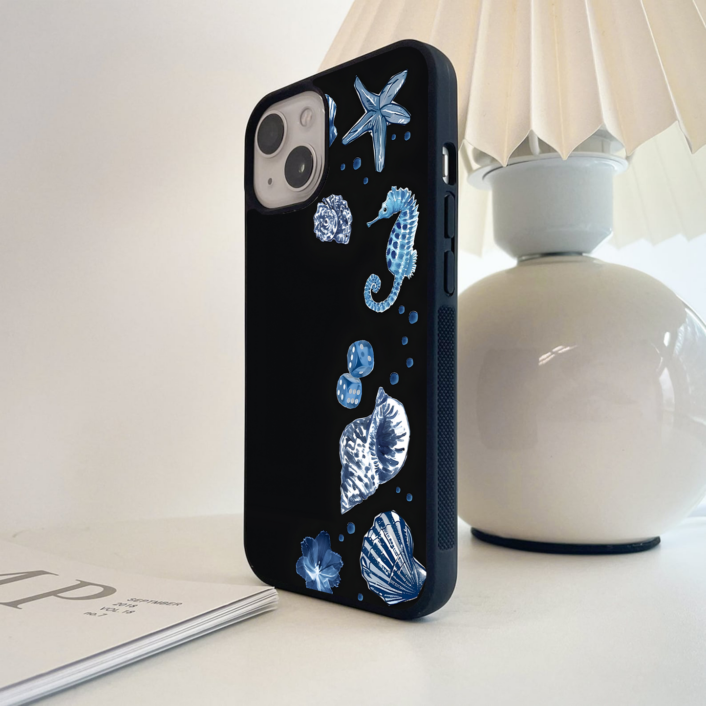 Ocean Trinkets Glass Case