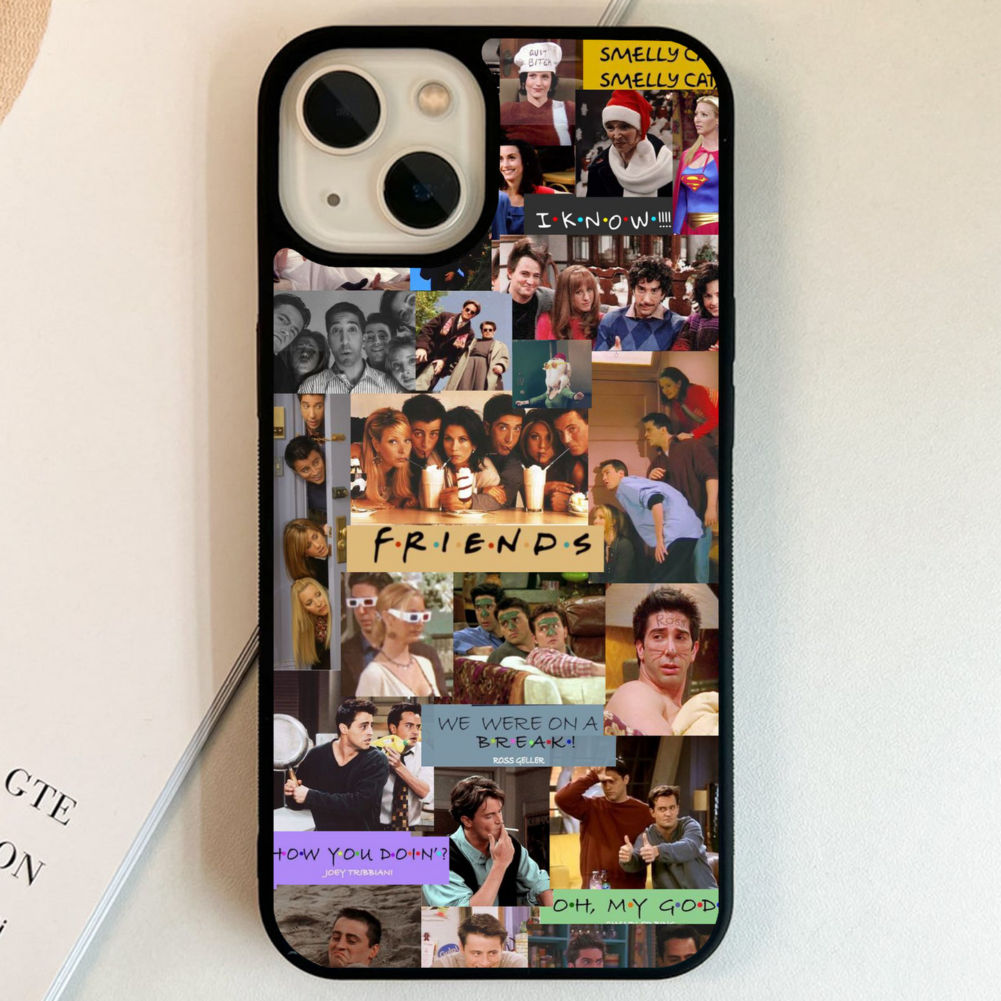 Aesthetic Friends Series Glass Case