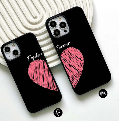 Love Forever Together Glass Case