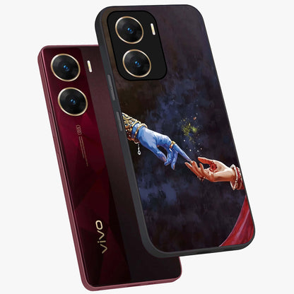 Divine Touch Eternal Glass Case displayed in angled mockup highlighting elegant divine inspired design with calm aesthetic style.