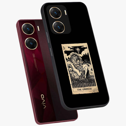 The Empress Glass Case displayed in angled mockup highlighting elegant royal design with majestic aesthetic style.