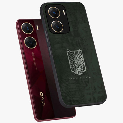 Wings Of Freedom Glass Case displayed in angled mockup highlighting graceful wing design with inspirational aesthetic.