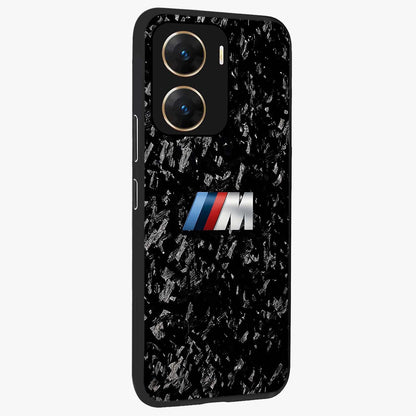 Carbon Speed Mark Glass Case upright view showcasing modern carbon speed graphic with bold automotive theme.