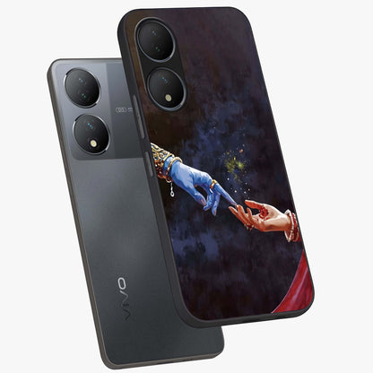 Divine Touch Eternal Glass Case displayed in angled mockup highlighting elegant divine inspired design with calm aesthetic style.