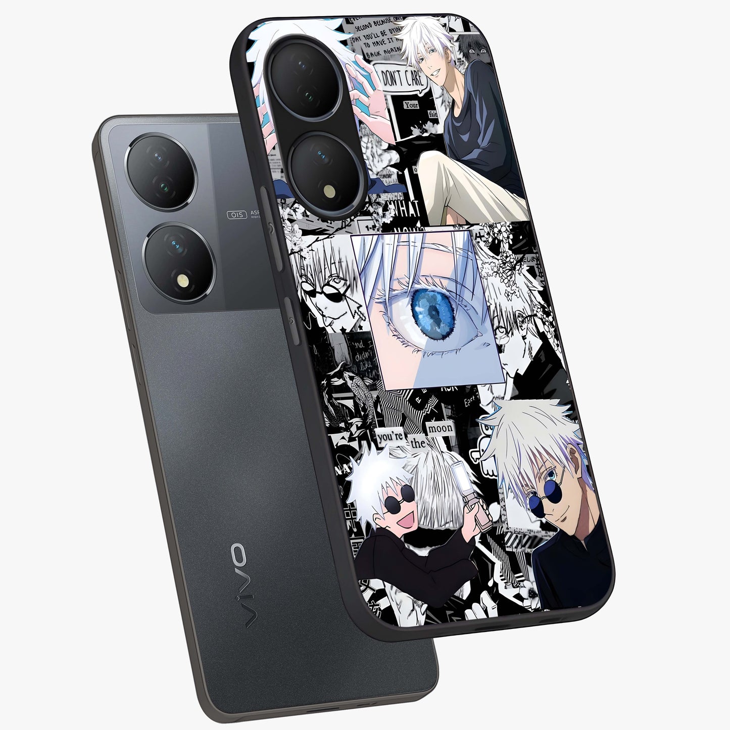 Infinity Sorcerer Chaos Glass Case displayed in angled mockup highlighting powerful magical design with fantasy aesthetic style.