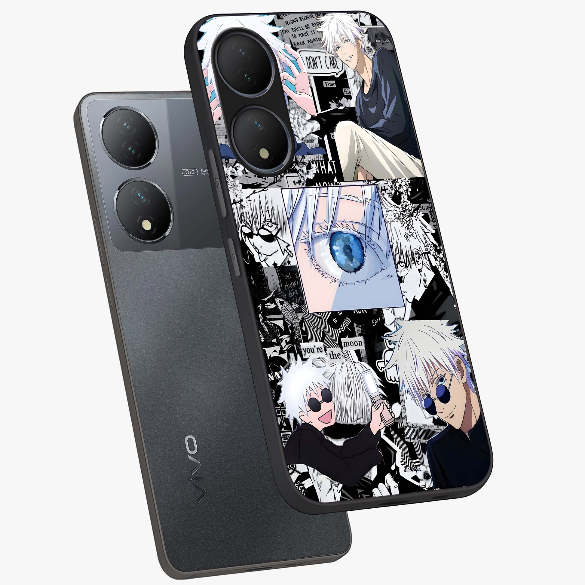 Infinity Sorcerer Chaos Glass Case displayed in angled mockup highlighting powerful magical design with fantasy aesthetic style.