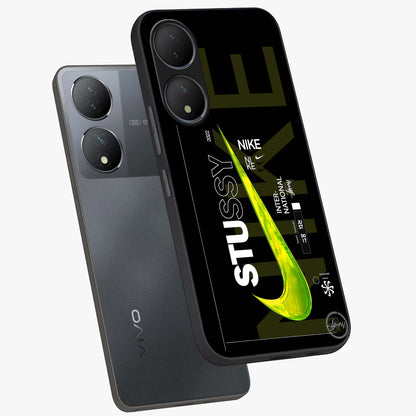Neon Street Edition Glass Case displayed in angled mockup highlighting vibrant urban design with bold street aesthetic.