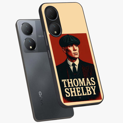 Vintage Mafia Authority Glass Case displayed in angled mockup highlighting powerful retro design with classic gangster aesthetic.