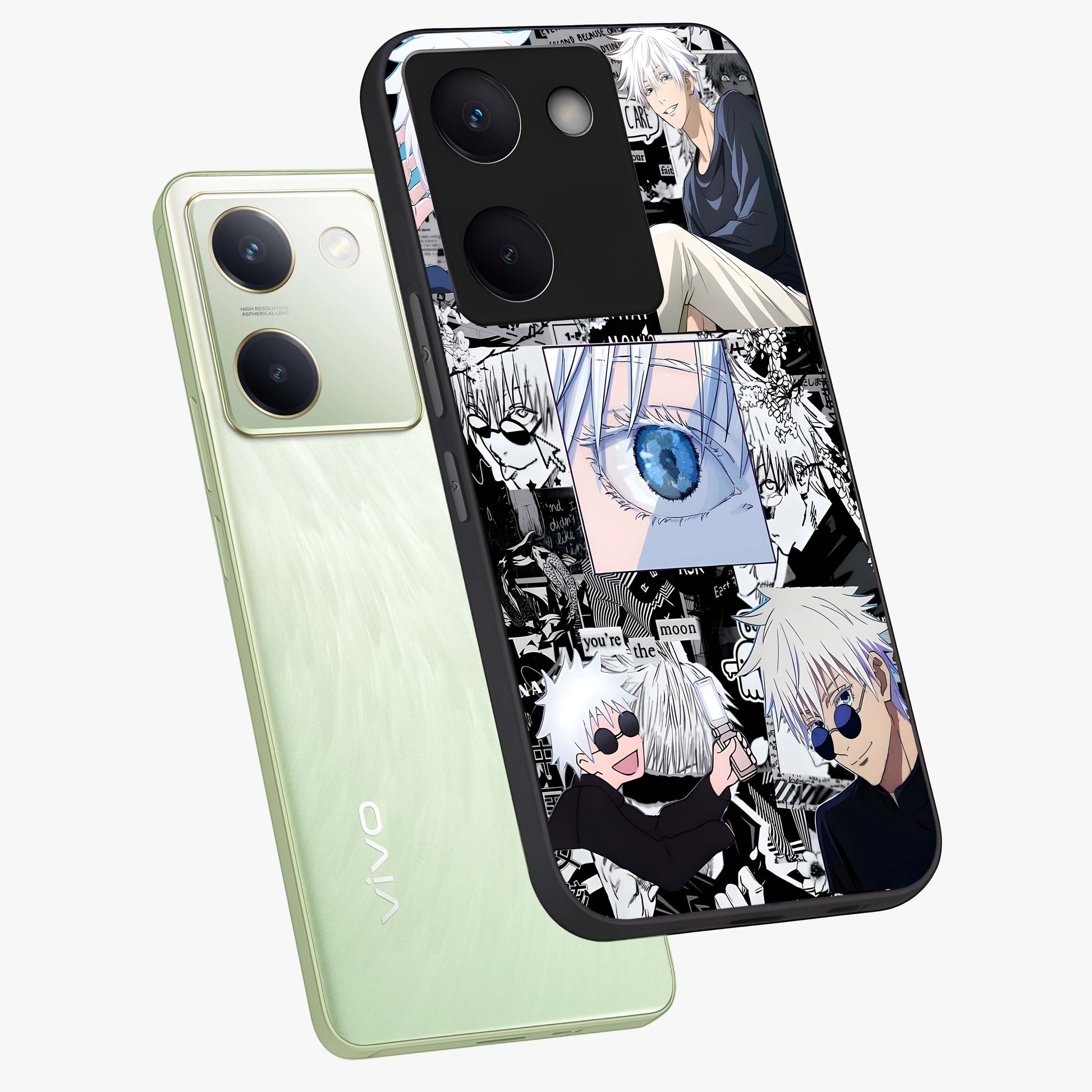 Infinity Sorcerer Chaos Glass Case displayed in angled mockup highlighting powerful magical design with fantasy aesthetic style.