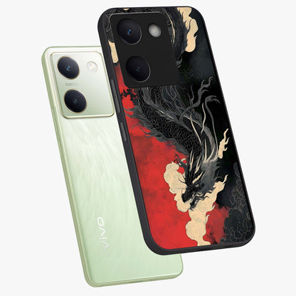 Shadow Dragon Fury Glass Case displayed in angled mockup highlighting powerful dragon illustration with dark fantasy aesthetic.