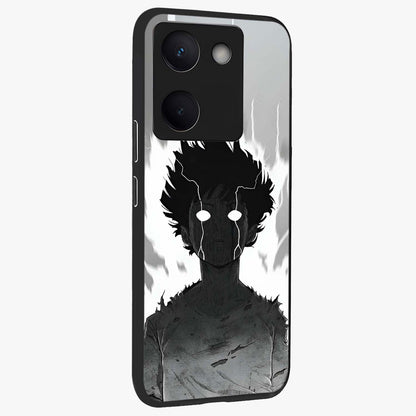 Awakened Inner Rage Glass Case upright view showcasing dramatic artwork with strong expressive aesthetic.