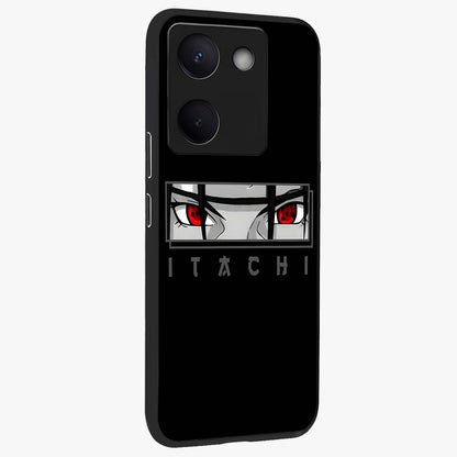 Scarlet Gaze Dominance Glass Case upright view showcasing powerful dramatic artwork with dominant artistic theme.