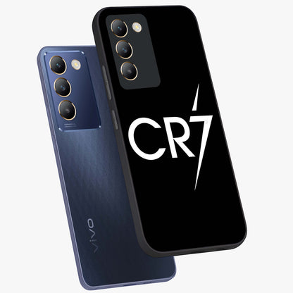 Cr7 Elite Strike Glass Case displayed in angled mockup highlighting powerful sports graphic with bold athletic theme.