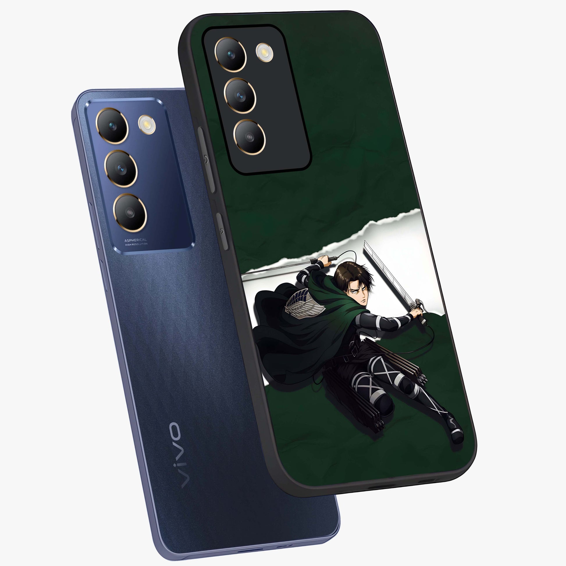 Emerald War Vanguard Glass Case displayed in angled mockup highlighting intense battle inspired design with emerald tone aesthetic.