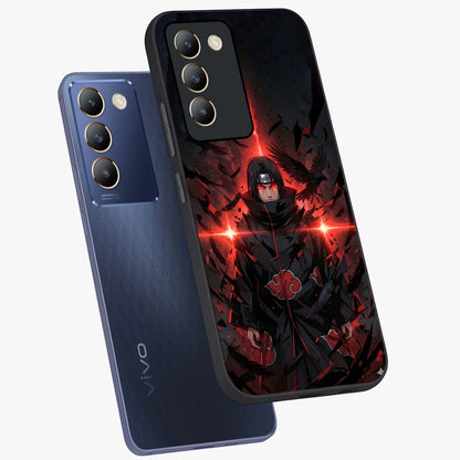 Focused Blade Discipline Glass Case displayed in angled mockup highlighting clean minimal text artwork with modern aesthetic style.