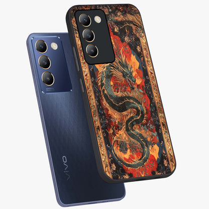 Inferno Dragon Soul Glass Case displayed in angled mockup highlighting powerful dragon illustration with inferno aesthetic.