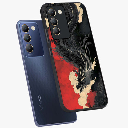 Shadow Dragon Fury Glass Case displayed in angled mockup highlighting powerful dragon illustration with dark fantasy aesthetic.