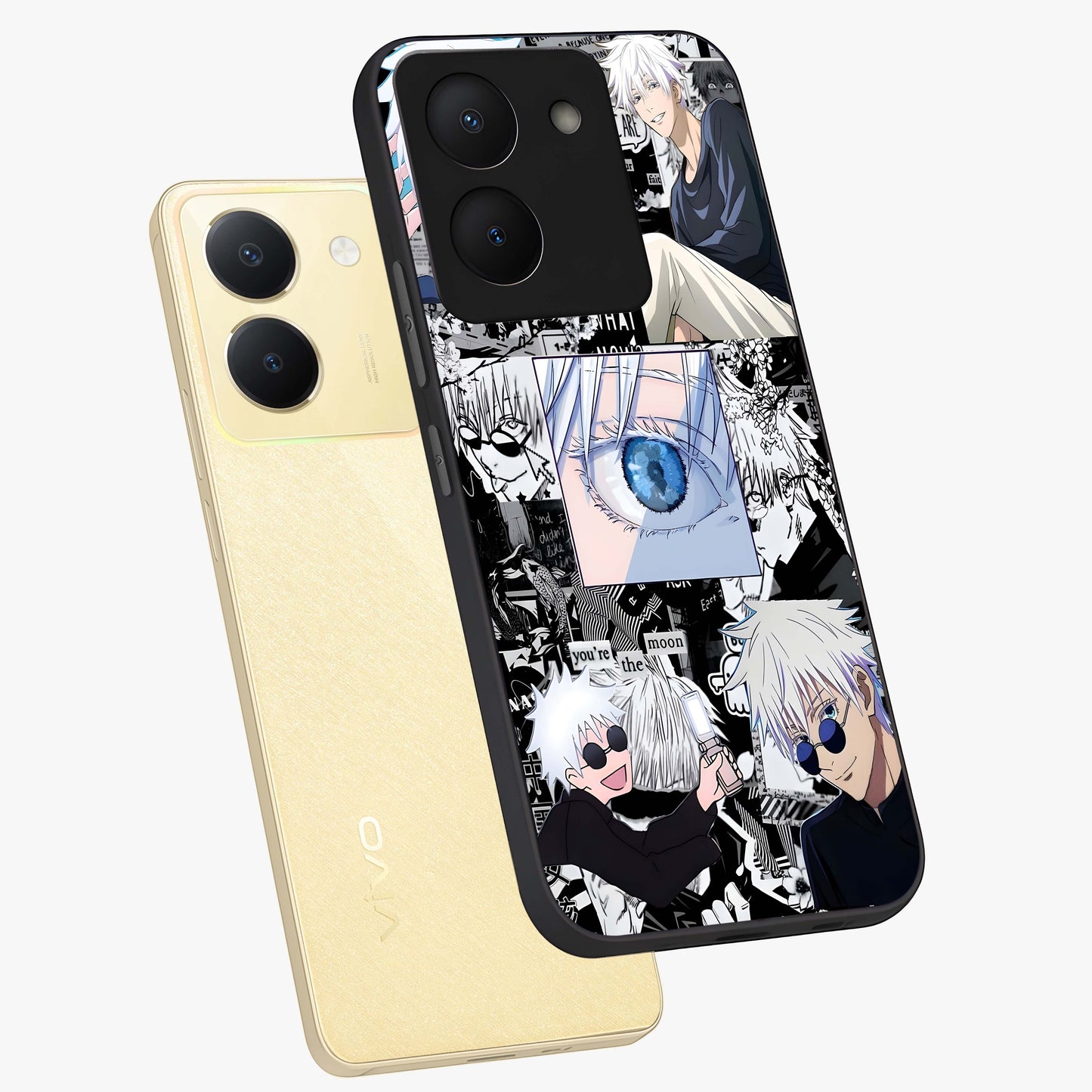 Infinity Sorcerer Chaos Glass Case displayed in angled mockup highlighting powerful magical design with fantasy aesthetic style.