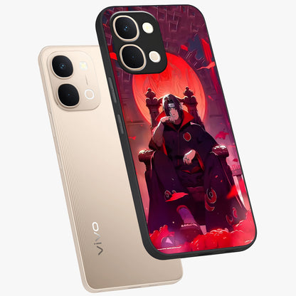 Blood Moon Sovereign Glass Case displayed in angled mockup highlighting dark celestial moon design and dramatic theme.