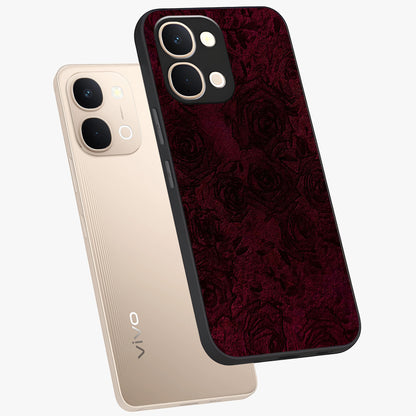Crimson Fade Flow Glass Case displayed in angled mockup highlighting smooth gradient design with modern aesthetic style.