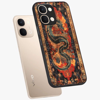 Inferno Dragon Soul Glass Case displayed in angled mockup highlighting powerful dragon illustration with inferno aesthetic.