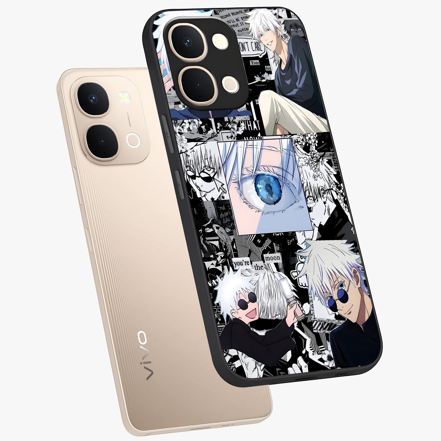 Infinity Sorcerer Chaos Glass Case displayed in angled mockup highlighting powerful magical design with fantasy aesthetic style.
