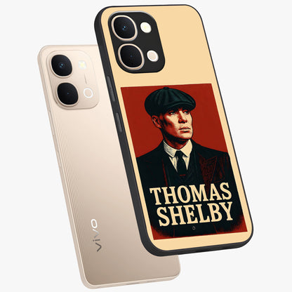 Vintage Mafia Authority Glass Case displayed in angled mockup highlighting powerful retro design with classic gangster aesthetic.