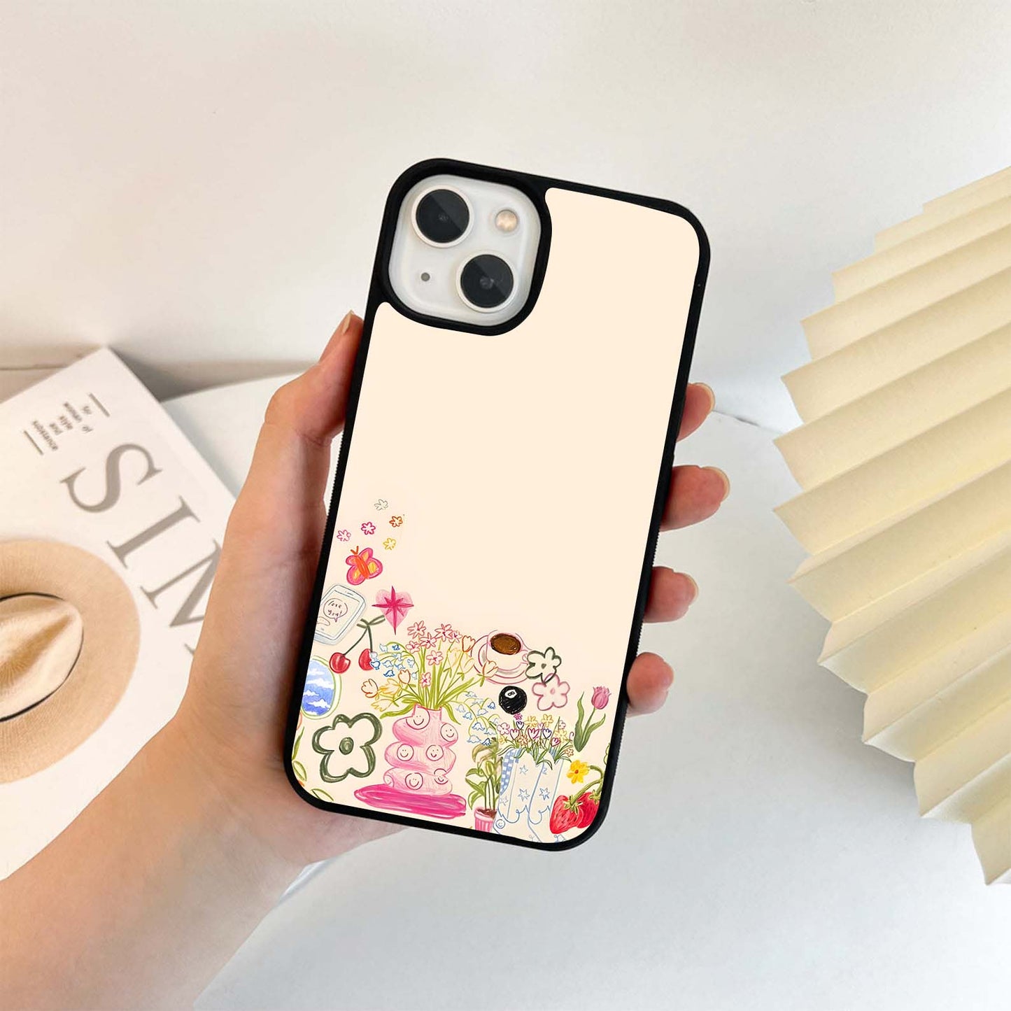 Aesthetic Art Pinch Glass Case