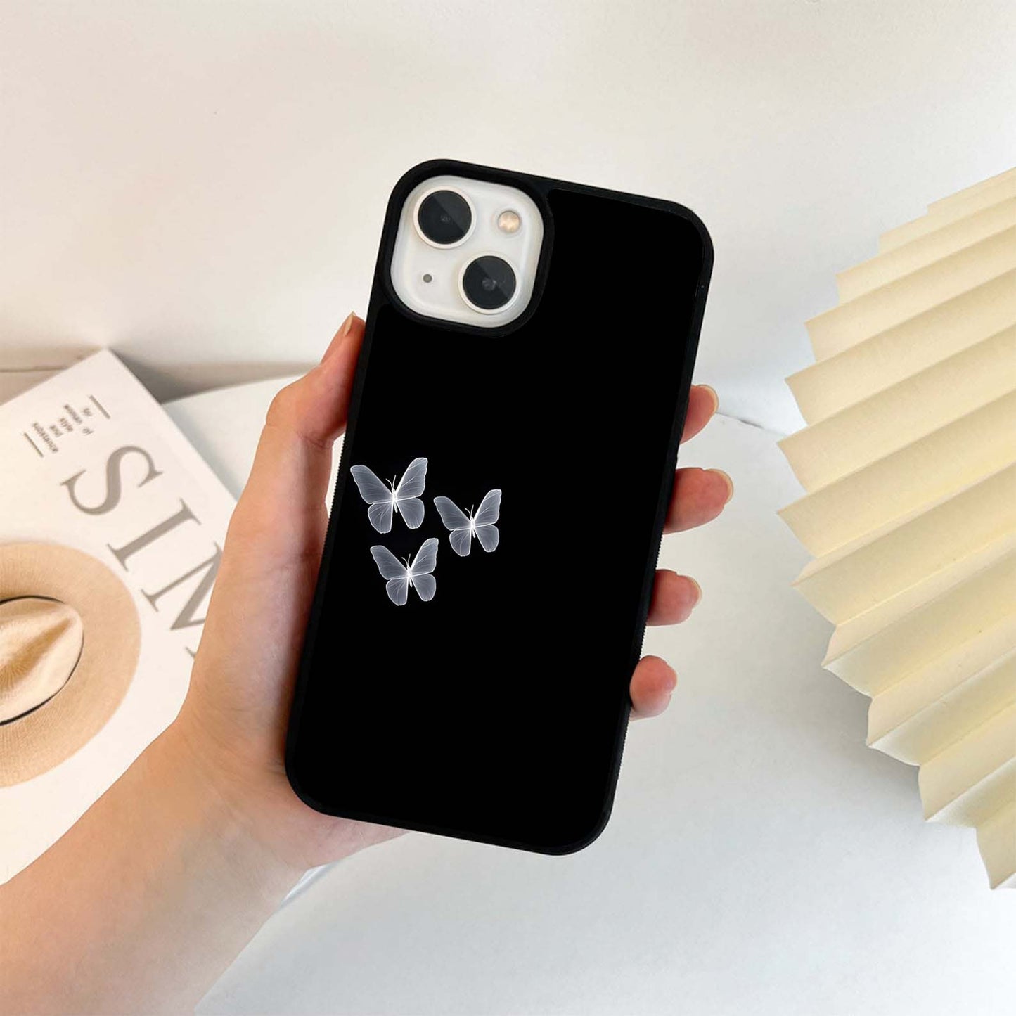 Mysterious Butterfly Glass Case