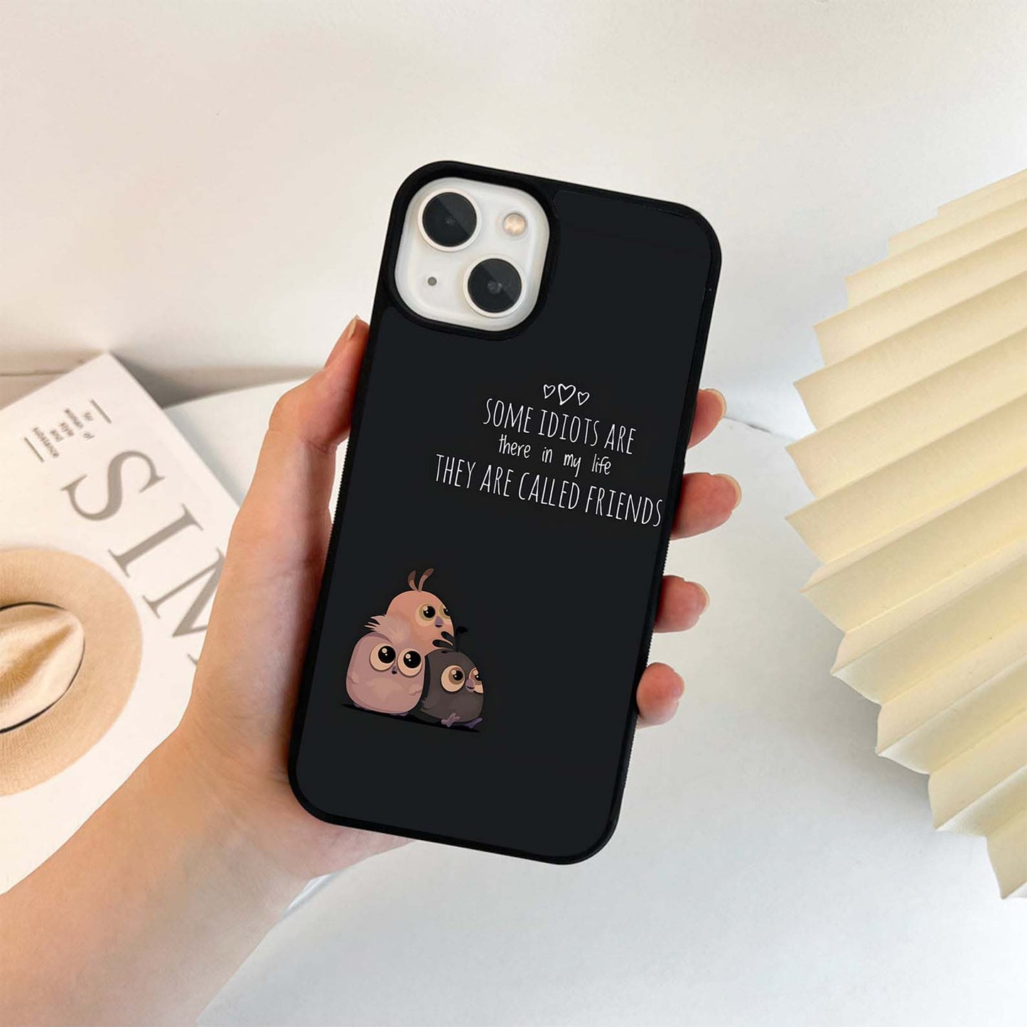 BFF Quotes Glass Case