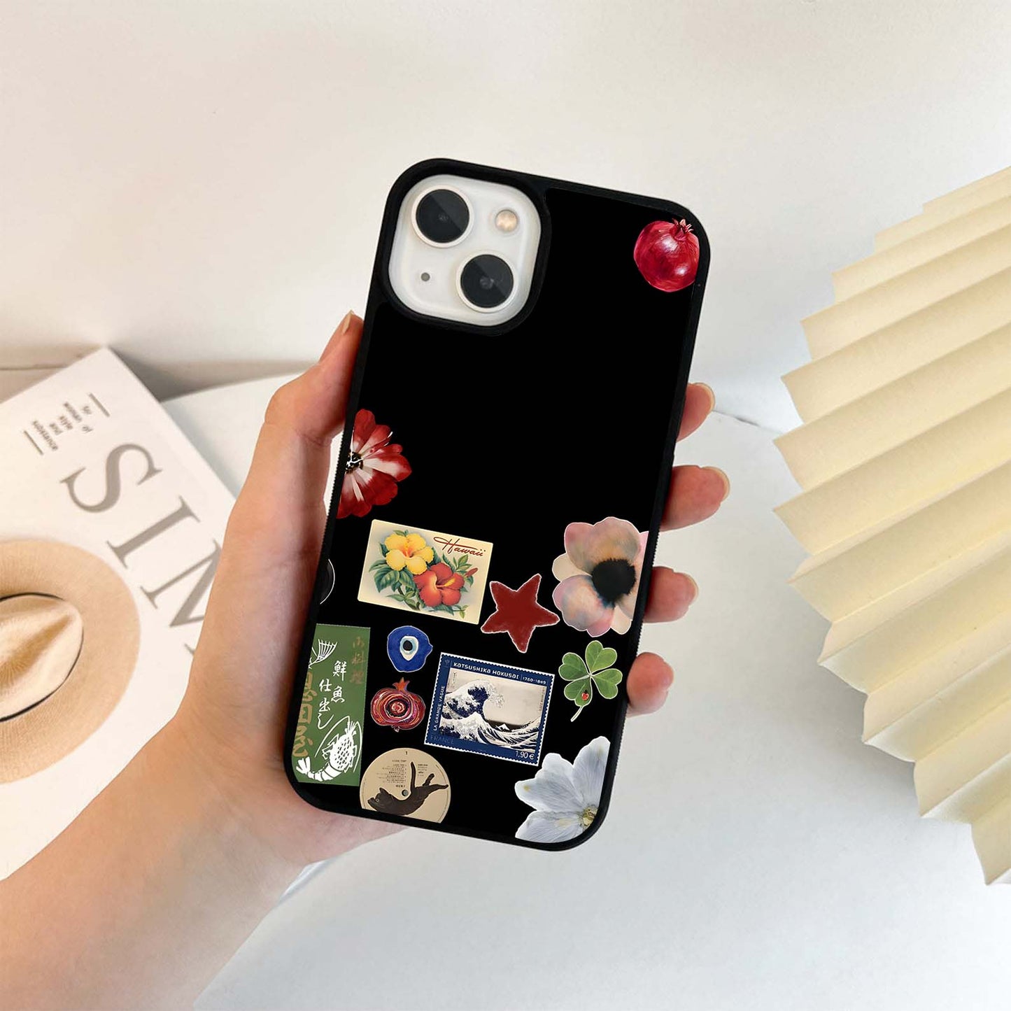 Midnight Mood Board Glass Case