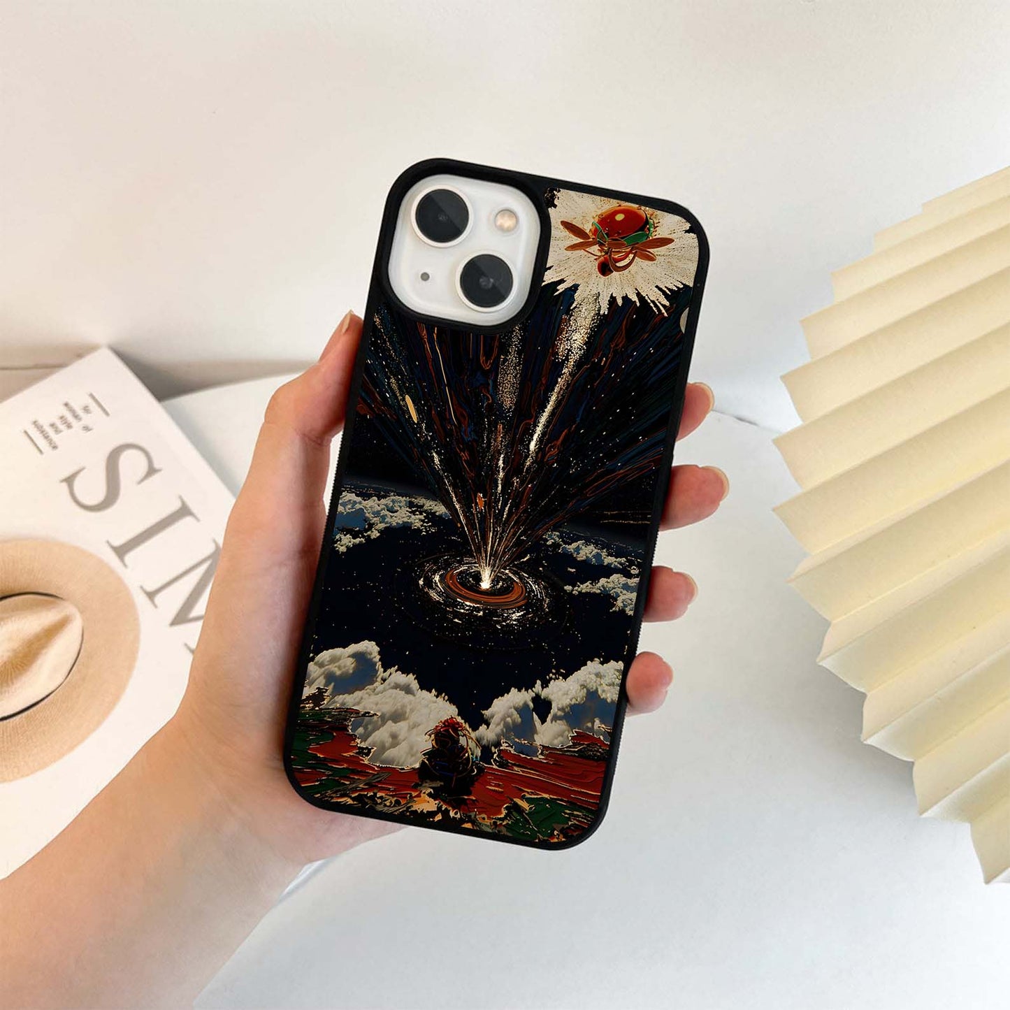 Wonder Galaxy Glass Case