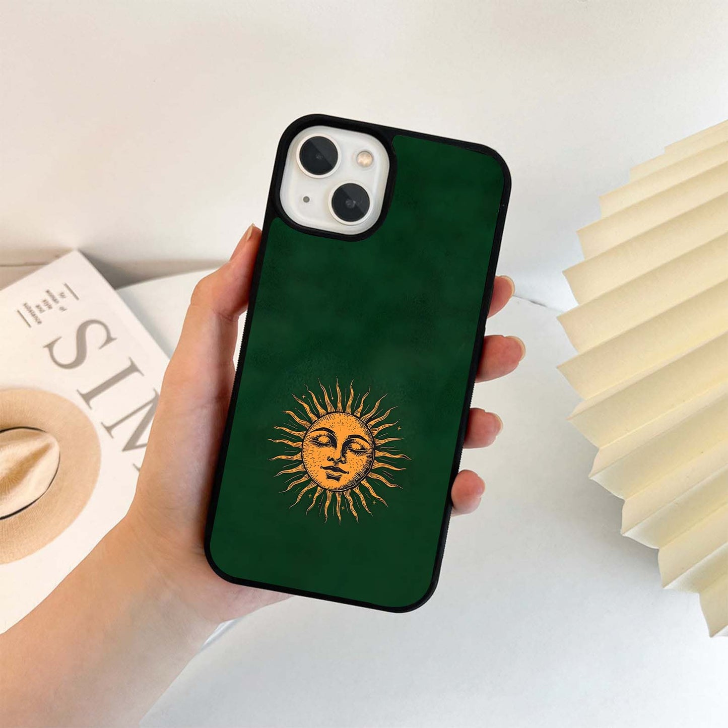 Golden Phonix Rise Glass Case