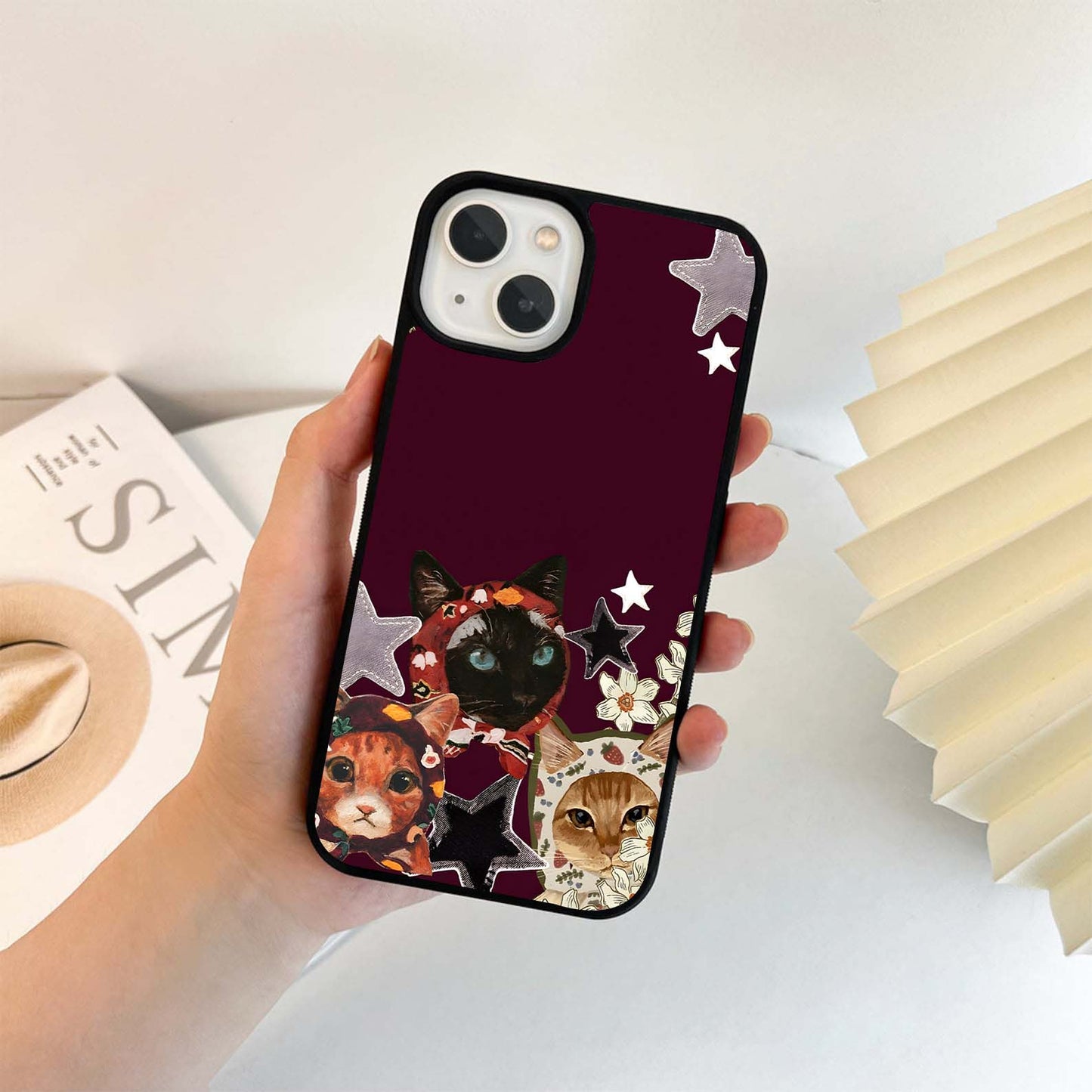 Cats Sister Glass Case