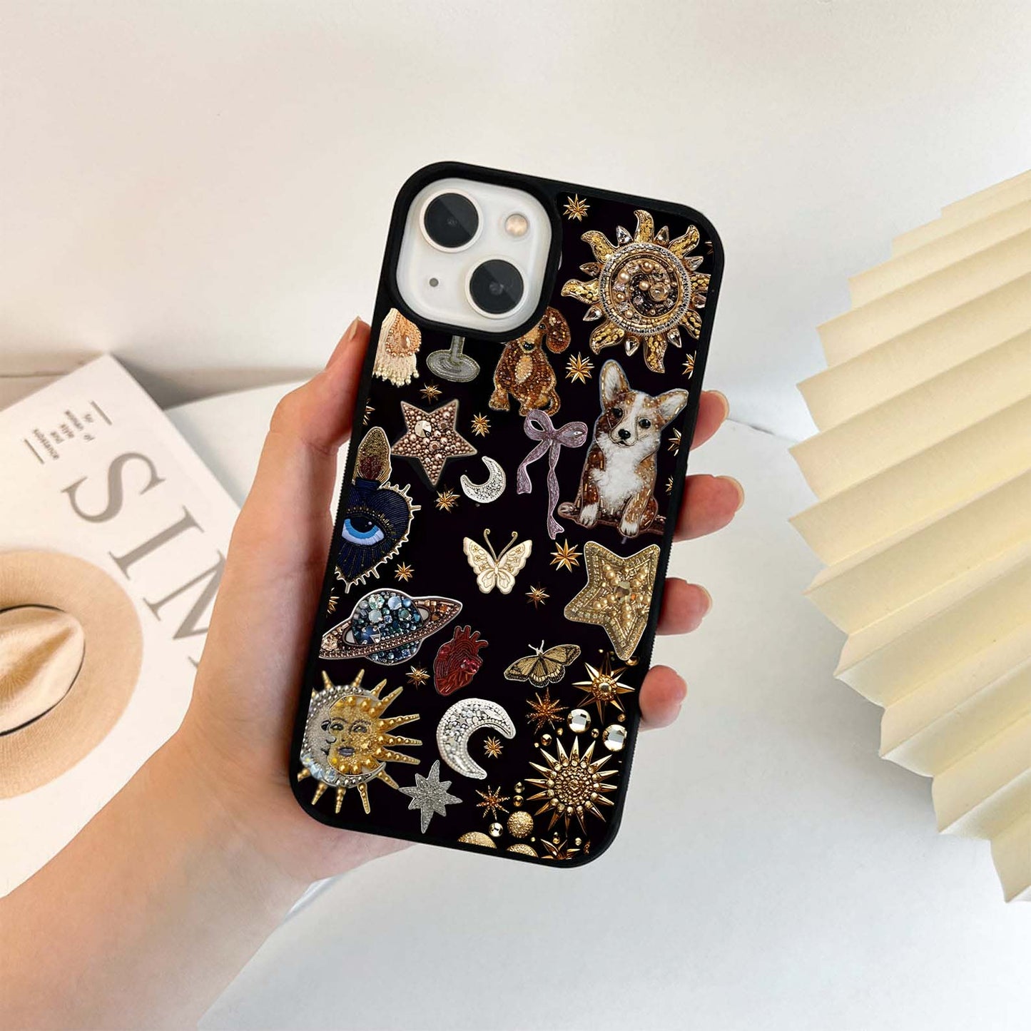 Celestial Luxe Night Glass Case