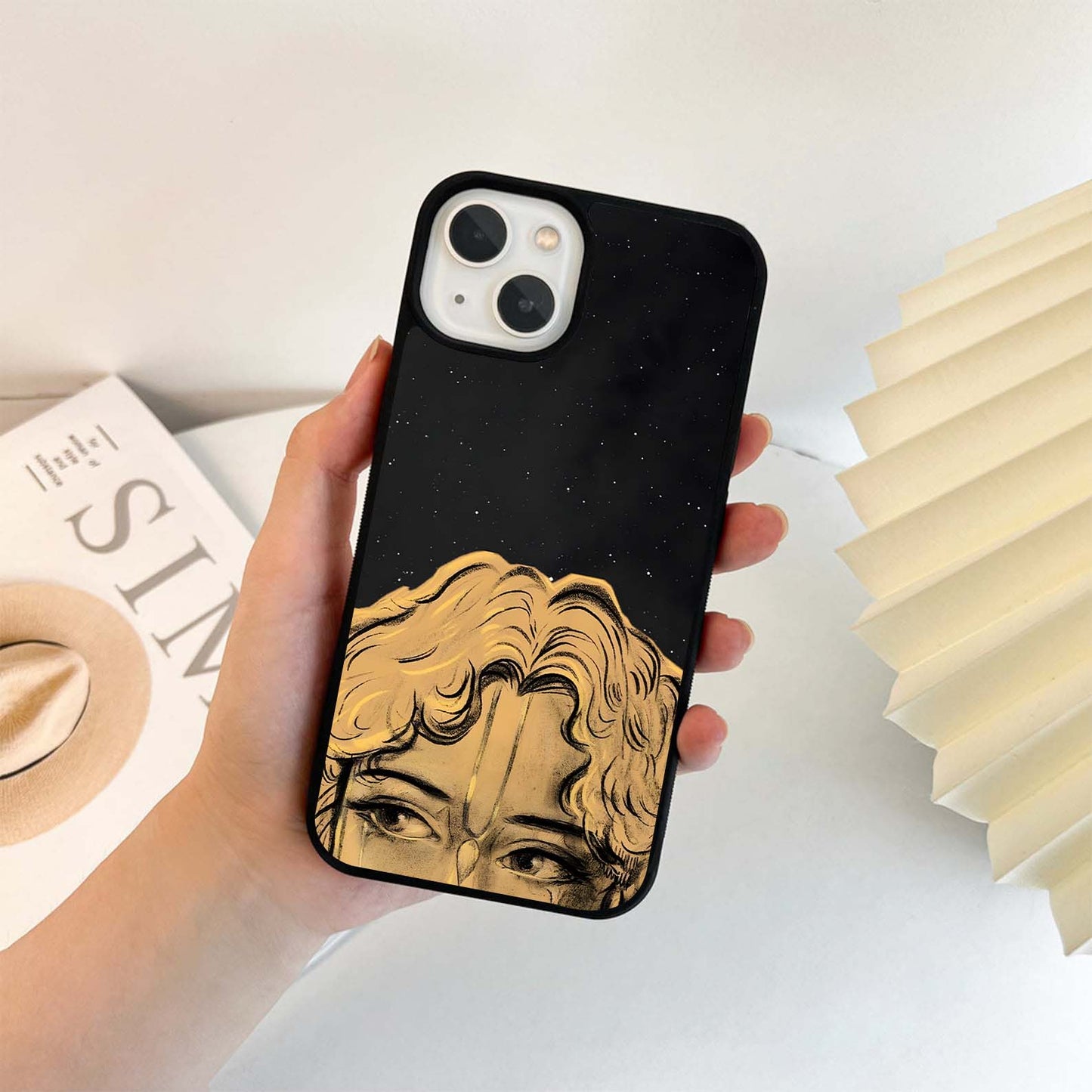 Shri Krishna Art Glass Case