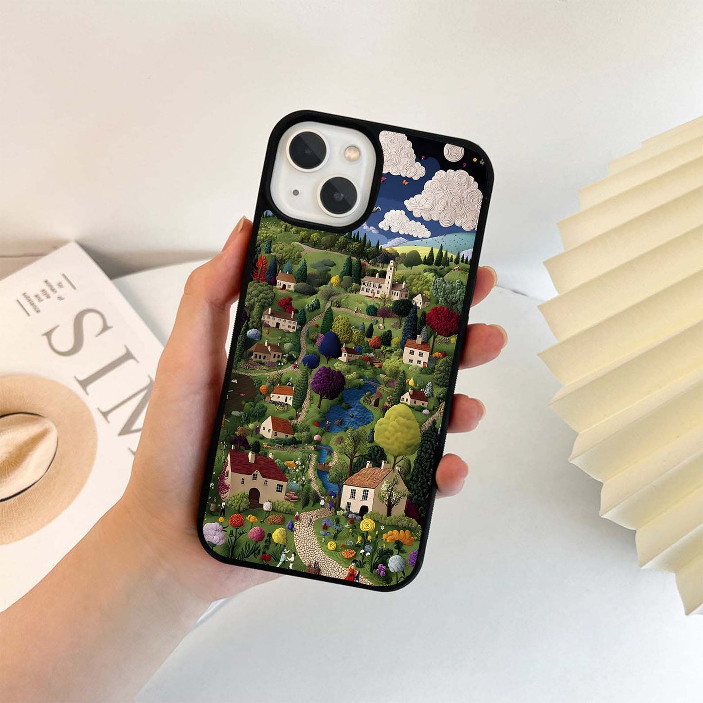 Whispering Flower Grace Glass Case