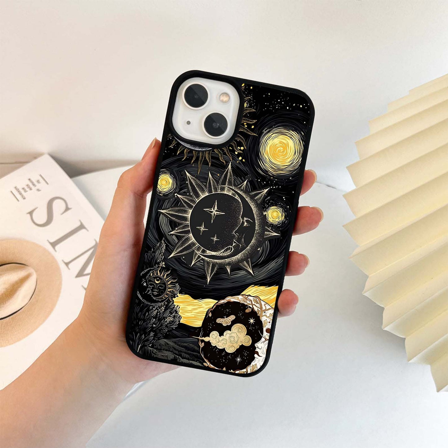 Celestial Dual Eclipse Glass Case