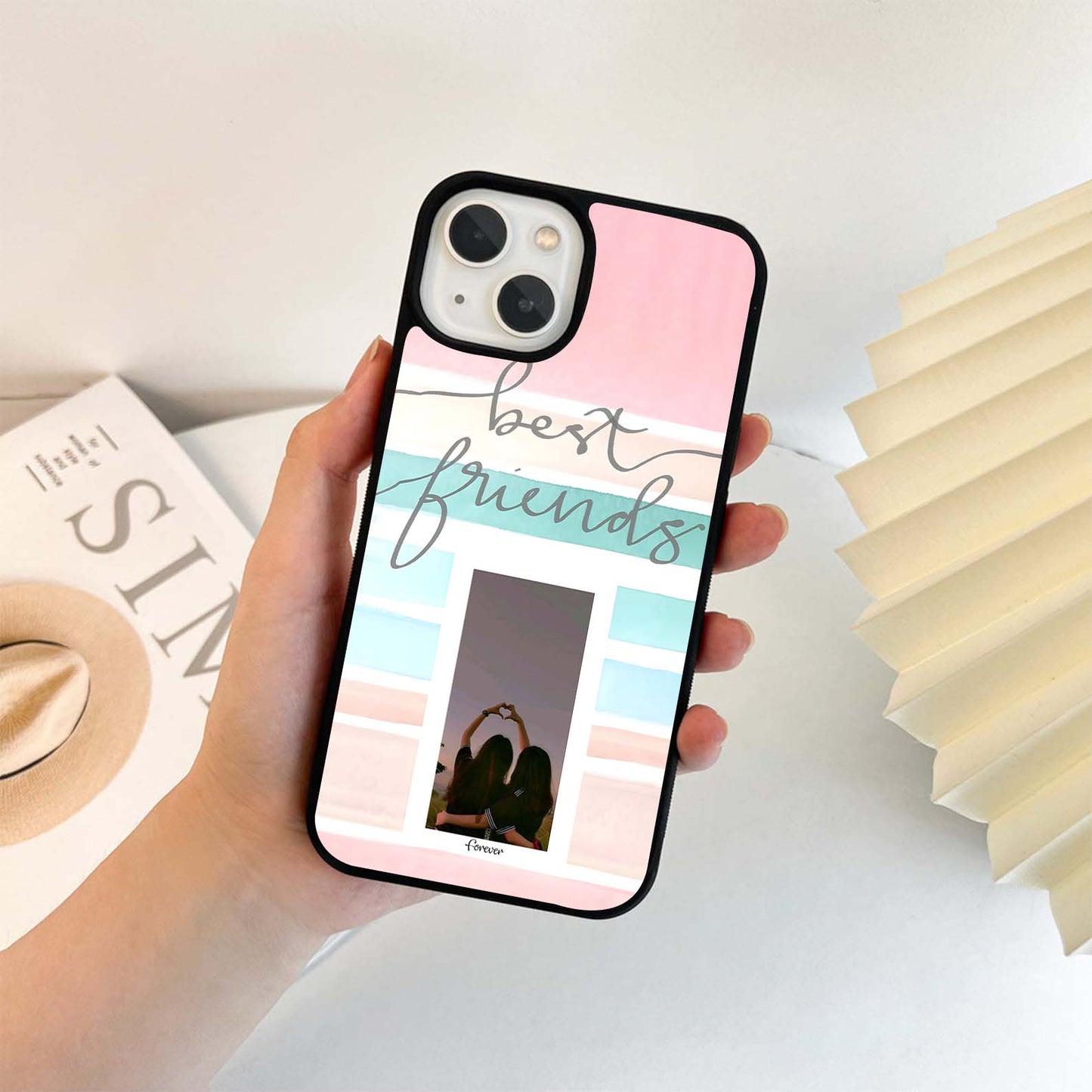Custom Friend Forever Glass Case