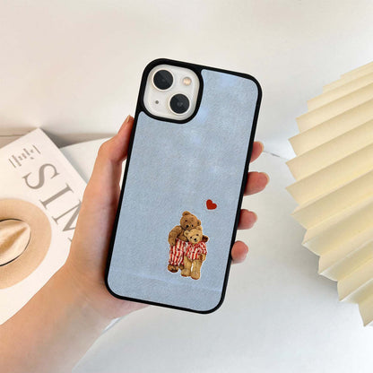 Denim Hugs Glass Case