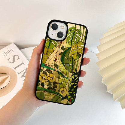 Leaf Whisper Glass Case