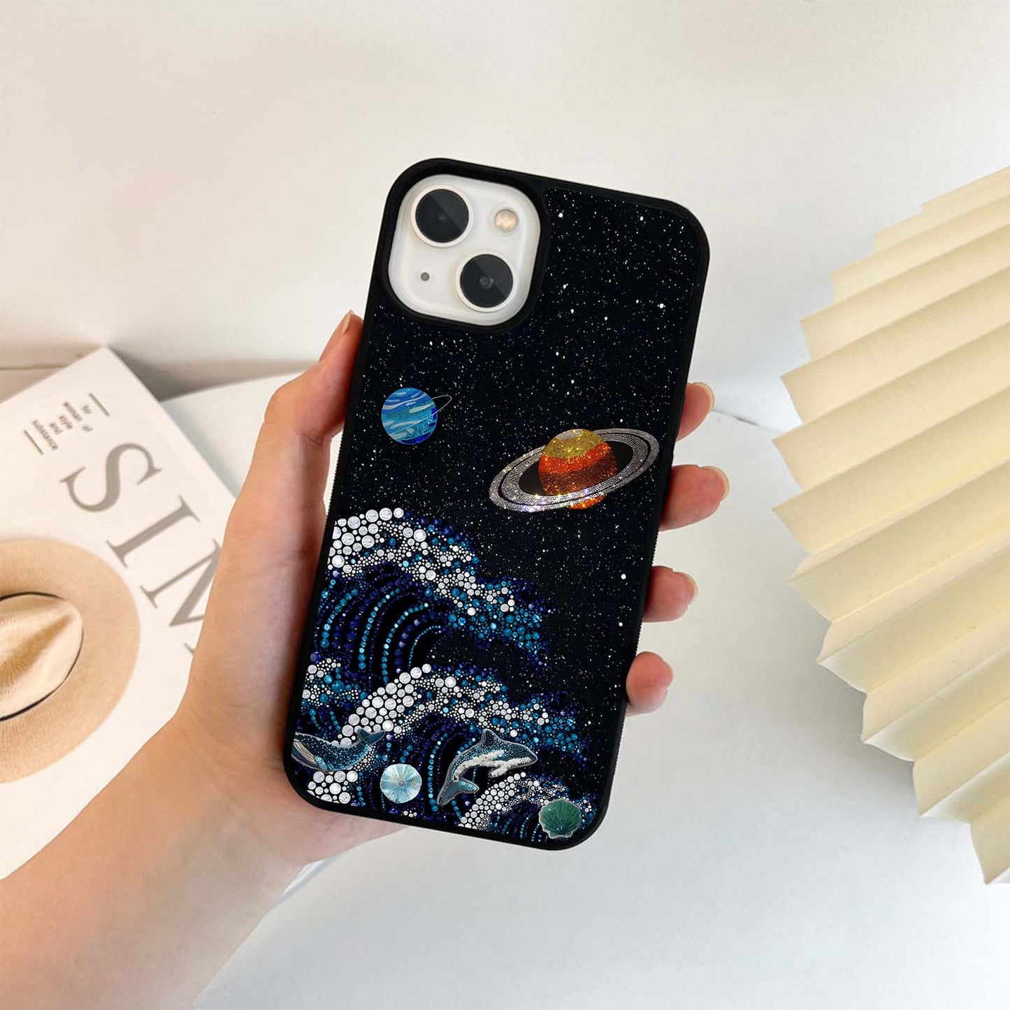 Galactic Tides Glass Case