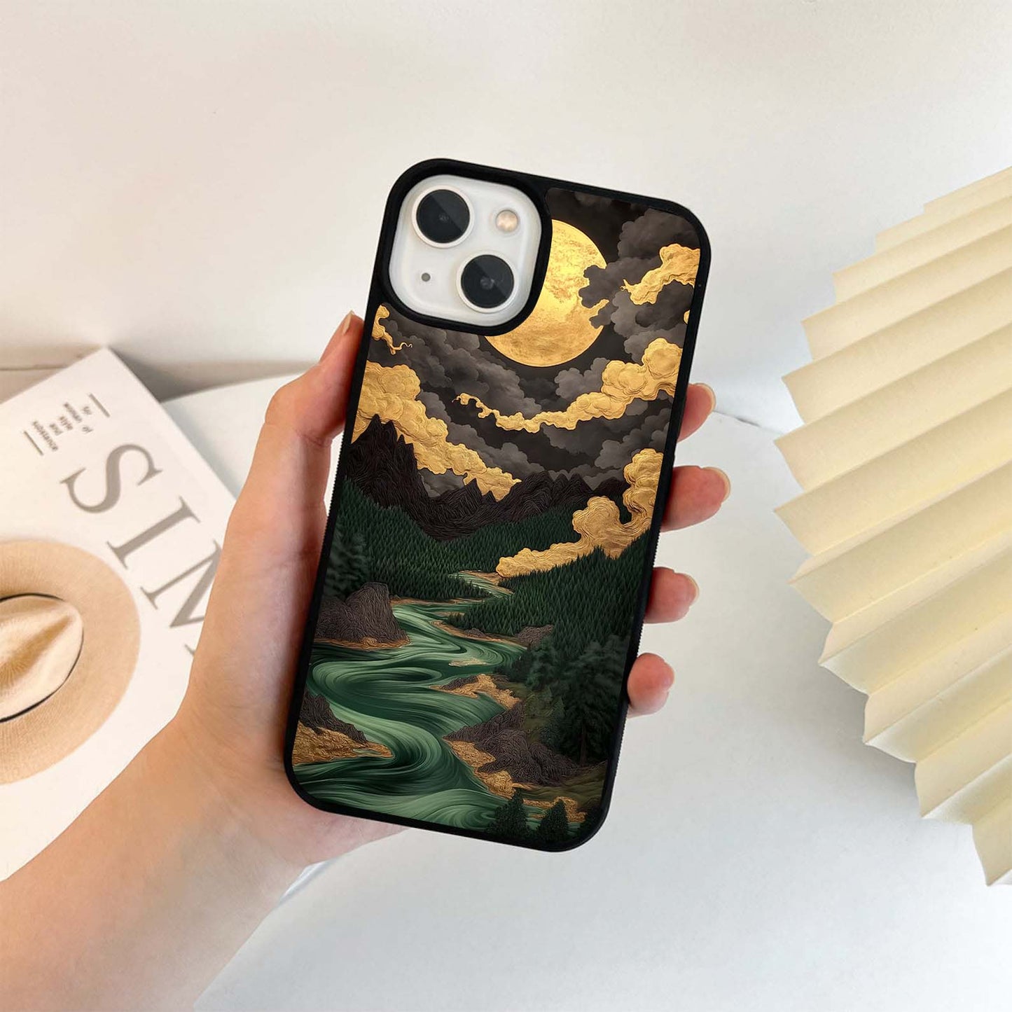 Lunar Silk Garden Glass Case