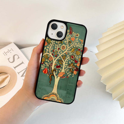 Kashmiri Style Tree Glass Case