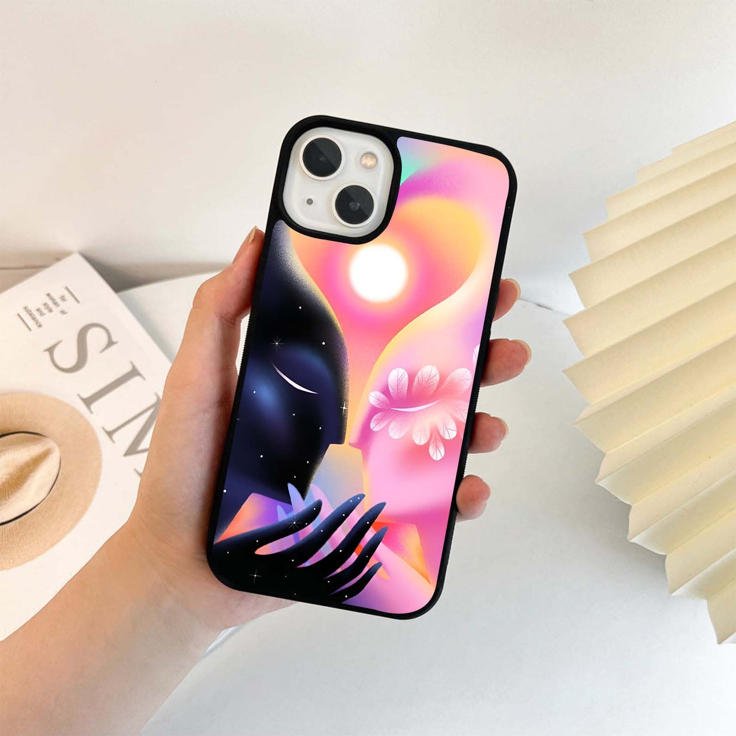 Soulbound Cosmic Touch Glass Case